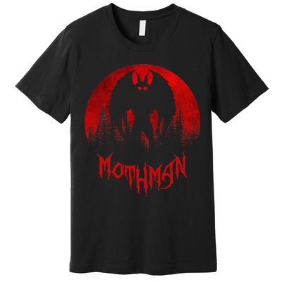 Mothman Folklore Cryptid Premium T-Shirt