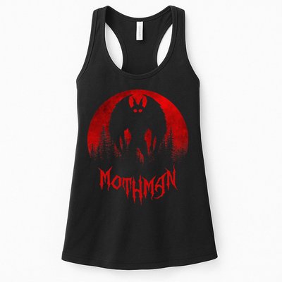 Mothman Folklore Cryptid Womens Tank Top