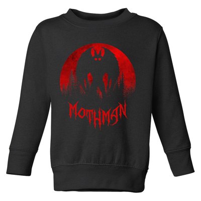 Mothman Folklore Cryptid Toddler Sweatshirt