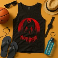 Mothman Folklore Cryptid Tank Top