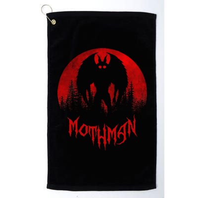 Mothman Folklore Cryptid Platinum Collection Golf Towel