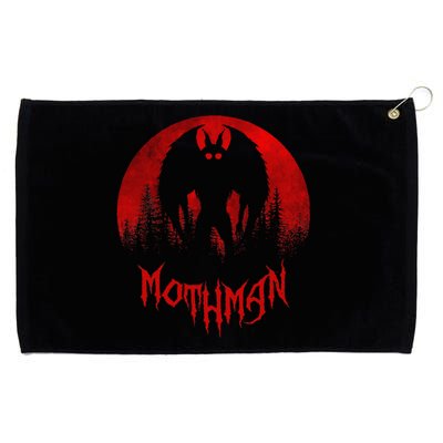 Mothman Folklore Cryptid Grommeted Golf Towel