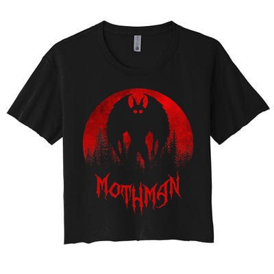 Mothman Folklore Cryptid Crop Top