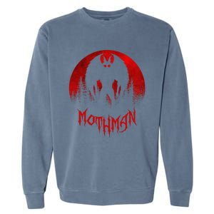 Mothman Folklore Cryptid Garment-Dyed Sweatshirt