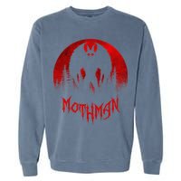 Mothman Folklore Cryptid Garment-Dyed Sweatshirt
