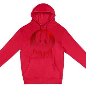 Mothman Folklore Cryptid Premium Pullover Hoodie