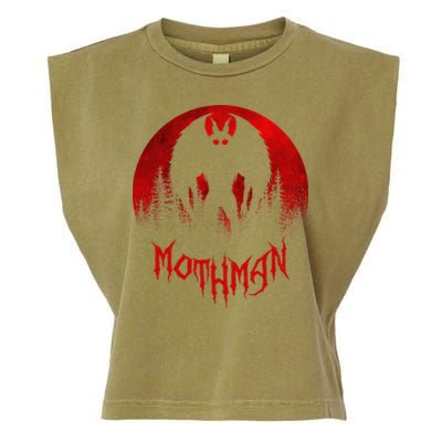 Mothman Folklore Cryptid Garment-Dyed Women's Muscle Tee