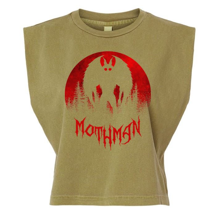 Mothman Folklore Cryptid Garment-Dyed Women's Muscle Tee