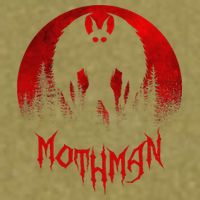 Mothman Folklore Cryptid Garment-Dyed Women's Muscle Tee
