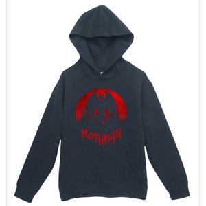 Mothman Folklore Cryptid Urban Pullover Hoodie