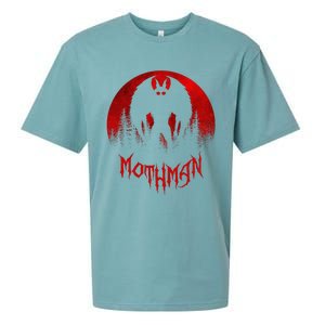 Mothman Folklore Cryptid Sueded Cloud Jersey T-Shirt