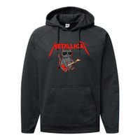 Metallicat Funny Cat Performance Fleece Hoodie