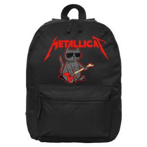 Metallicat Funny Cat 16 in Basic Backpack