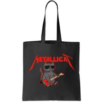 Metallicat Funny Cat Tote Bag