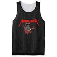 Metallicat Funny Cat Mesh Reversible Basketball Jersey Tank