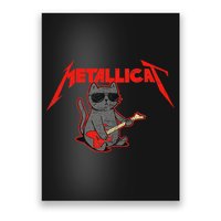 Metallicat Funny Cat Poster