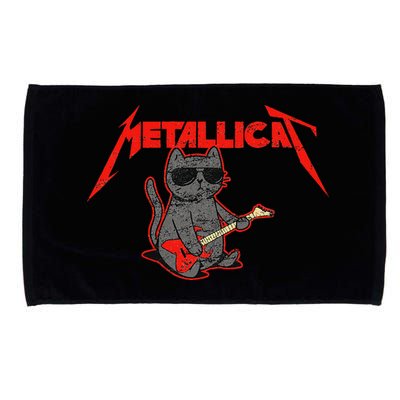 Metallicat Funny Cat Microfiber Hand Towel