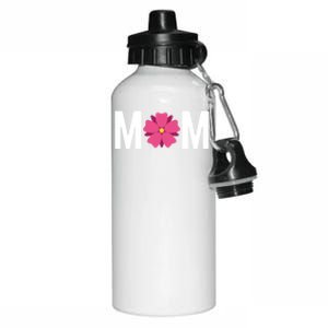 Mom Flower Cute Floral 'S International 'S Day Gift Aluminum Water Bottle