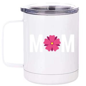 Mom Flower Cute Floral 'S International 'S Day Gift 12 oz Stainless Steel Tumbler Cup