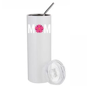 Mom Flower Cute Floral 'S International 'S Day Gift Stainless Steel Tumbler