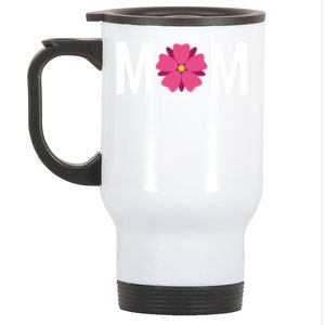 Mom Flower Cute Floral 'S International 'S Day Gift Stainless Steel Travel Mug