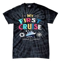 My First Cruise Girls And Boys Rookie Travelers  Tie-Dye T-Shirt