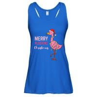 Merry Flocking Christmas Gift Ladies Essential Flowy Tank