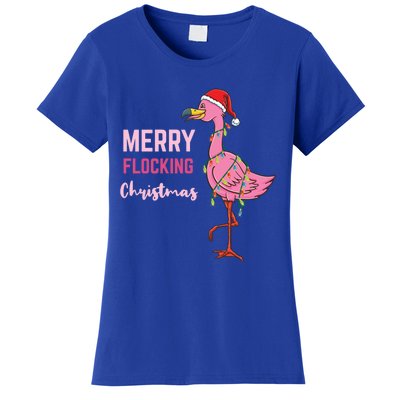 Merry Flocking Christmas Gift Women's T-Shirt