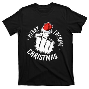 Merry Fucking Christmas Inappropriate Funny Xmas T-Shirt