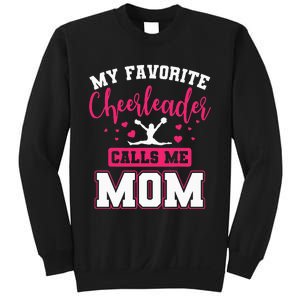 My Favorite Cheerleader Calls Me Mom Team Squad Sweatshirt