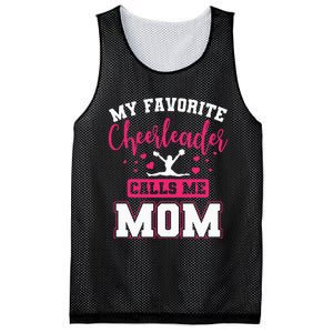 My Favorite Cheerleader Calls Me Mom Team Squad Mesh Reversible Basketball Jersey Tank