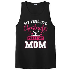 My Favorite Cheerleader Calls Me Mom Team Squad PosiCharge Competitor Tank