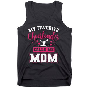 My Favorite Cheerleader Calls Me Mom Team Squad Tank Top