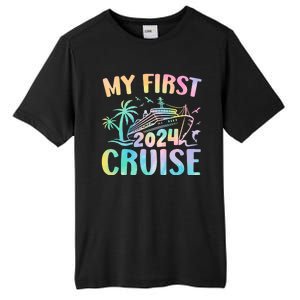 My First Cruise 2024 Vacation Cruise Ship Tall Fusion ChromaSoft Performance T-Shirt