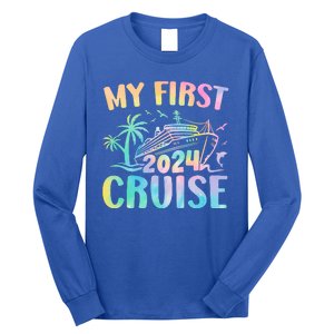 My First Cruise 2024 Vacation Cruise Ship Long Sleeve Shirt