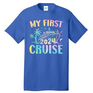 My First Cruise 2024 Vacation Cruise Ship Tall T-Shirt