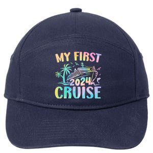 My First Cruise 2024 Vacation Cruise Ship 7-Panel Snapback Hat