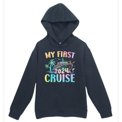 My First Cruise 2024 Vacation Cruise Ship Urban Pullover Hoodie