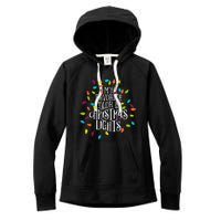 My Favorite Color Is Christmas Lights Women's Fleece Hoodie