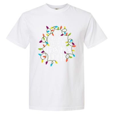 My Favorite Color Is Christmas Lights Garment-Dyed Heavyweight T-Shirt