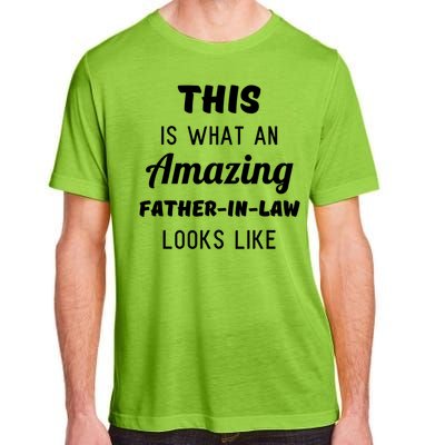 Mens Funny Dad Fathers Day Gift From Daughter Son In Law Adult ChromaSoft Performance T-Shirt