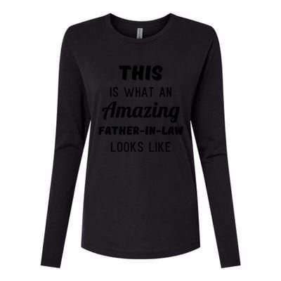 Mens Funny Dad Fathers Day Gift From Daughter Son In Law Womens Cotton Relaxed Long Sleeve T-Shirt