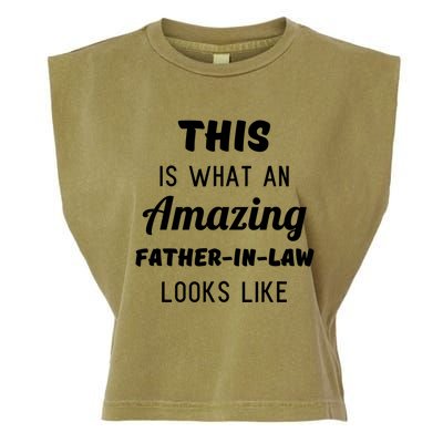 Mens Funny Dad Fathers Day Gift From Daughter Son In Law Garment-Dyed Women's Muscle Tee