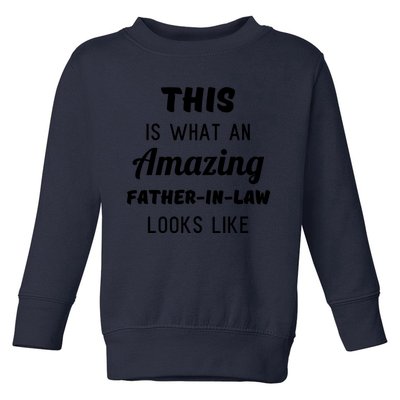 Mens Funny Dad Fathers Day Gift From Daughter Son In Law Toddler Sweatshirt