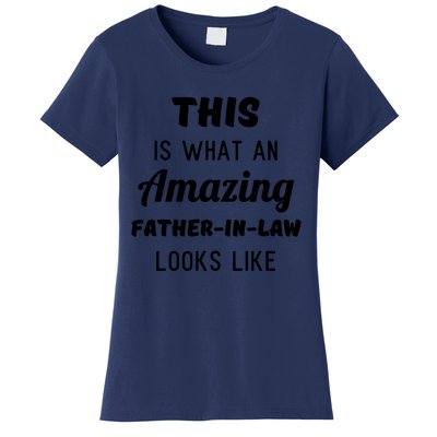 Mens Funny Dad Fathers Day Gift From Daughter Son In Law Women's T-Shirt