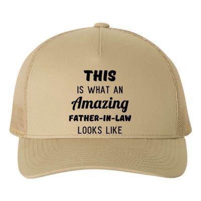 Mens Funny Dad Fathers Day Gift From Daughter Son In Law Yupoong Adult 5-Panel Trucker Hat