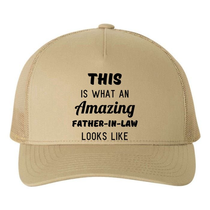 Mens Funny Dad Fathers Day Gift From Daughter Son In Law Yupoong Adult 5-Panel Trucker Hat