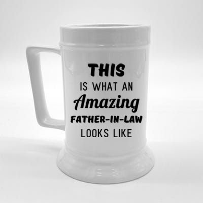 Mens Funny Dad Fathers Day Gift From Daughter Son In Law Beer Stein