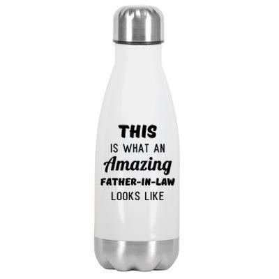 Mens Funny Dad Fathers Day Gift From Daughter Son In Law Stainless Steel Insulated Water Bottle