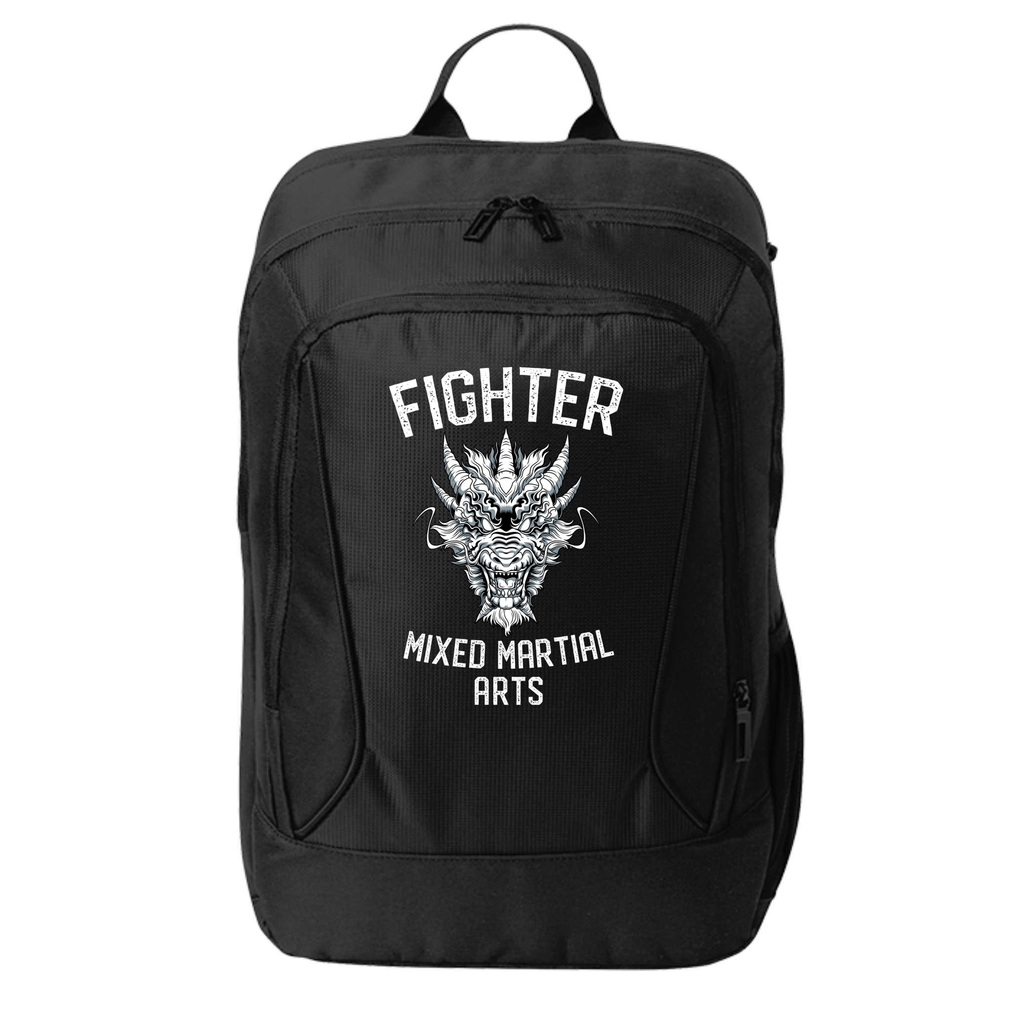 Mma Fighter Dragon Mixed Martial Arts Gift City Backpack